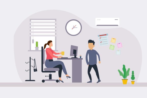 Office Work Discussion Illustrations: A Vector Toolkit for Real Projects