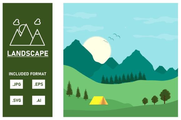 Unlock Creative Freedom with Forest Landscape Illustrations