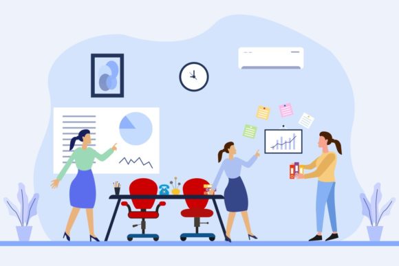 Unlocking Teamwork Visuals: A Designer's Guide to Office Illustrations