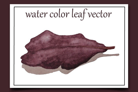 Watercolor Leaf Vector Illustrations: Elevate Your Design Projects