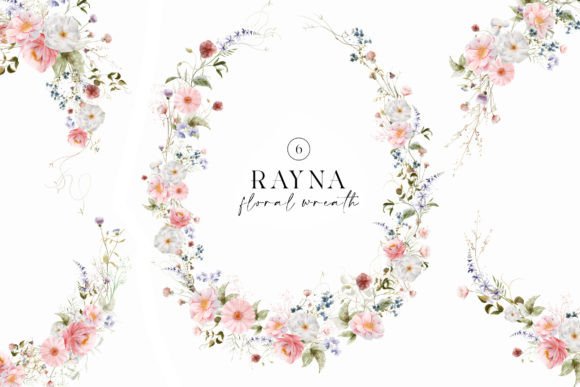 Wild Floral Wreath Illustrations: A Designer's Guide